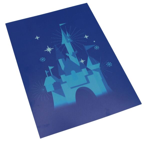 Special Edition Disney Postcards Mickey Baby Groot Darth Vader Castle Set of 4 - Picture 4 of 7